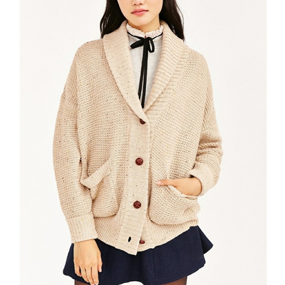 BDG Bridgette Shawl Collar Cardigan